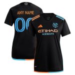 women8217s new york city fc adidas black 2024 247 kit replica custom jersey | San Jose Earthquakes Hats, Jerseys & MLS Apparel