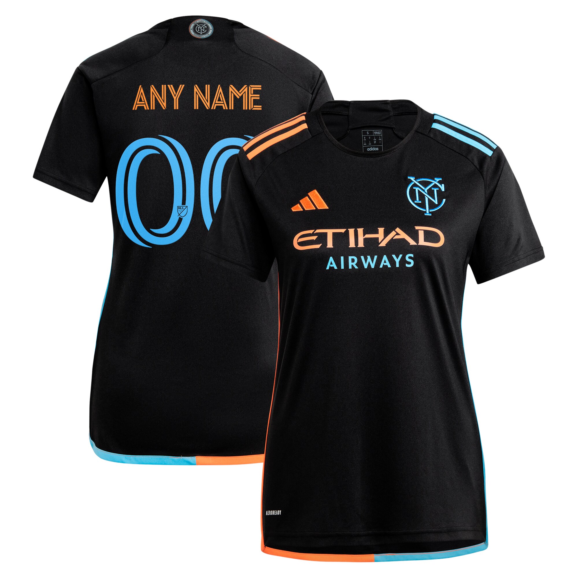 women8217s new york city fc adidas black 2024 247 kit replica custom jersey | San Jose Earthquakes Hats, Jerseys & MLS Apparel