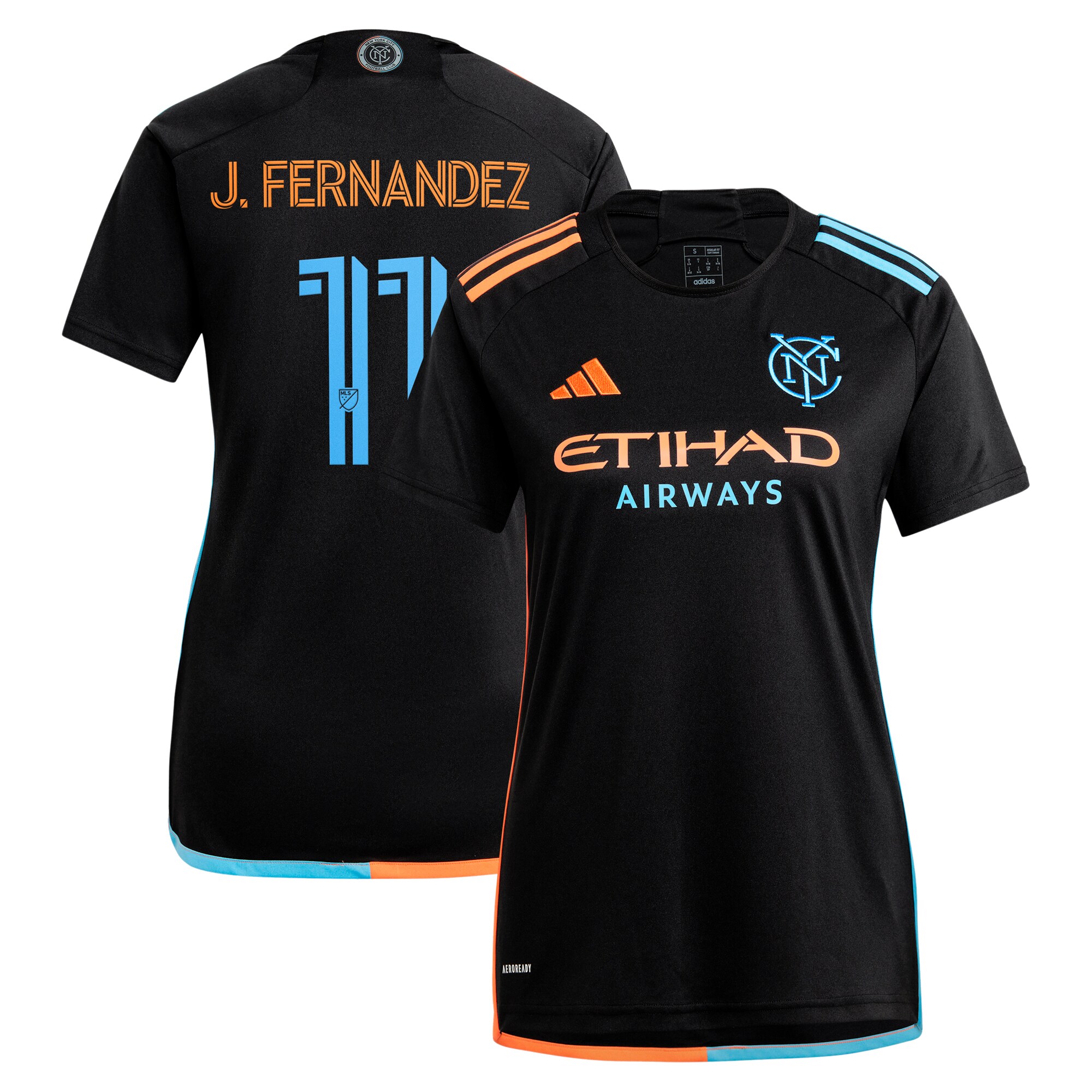 women8217s new york city fc julian fernandez adidas black 2024 247 kit replica player jersey | San Jose Earthquakes Hats, Jerseys & MLS Apparel