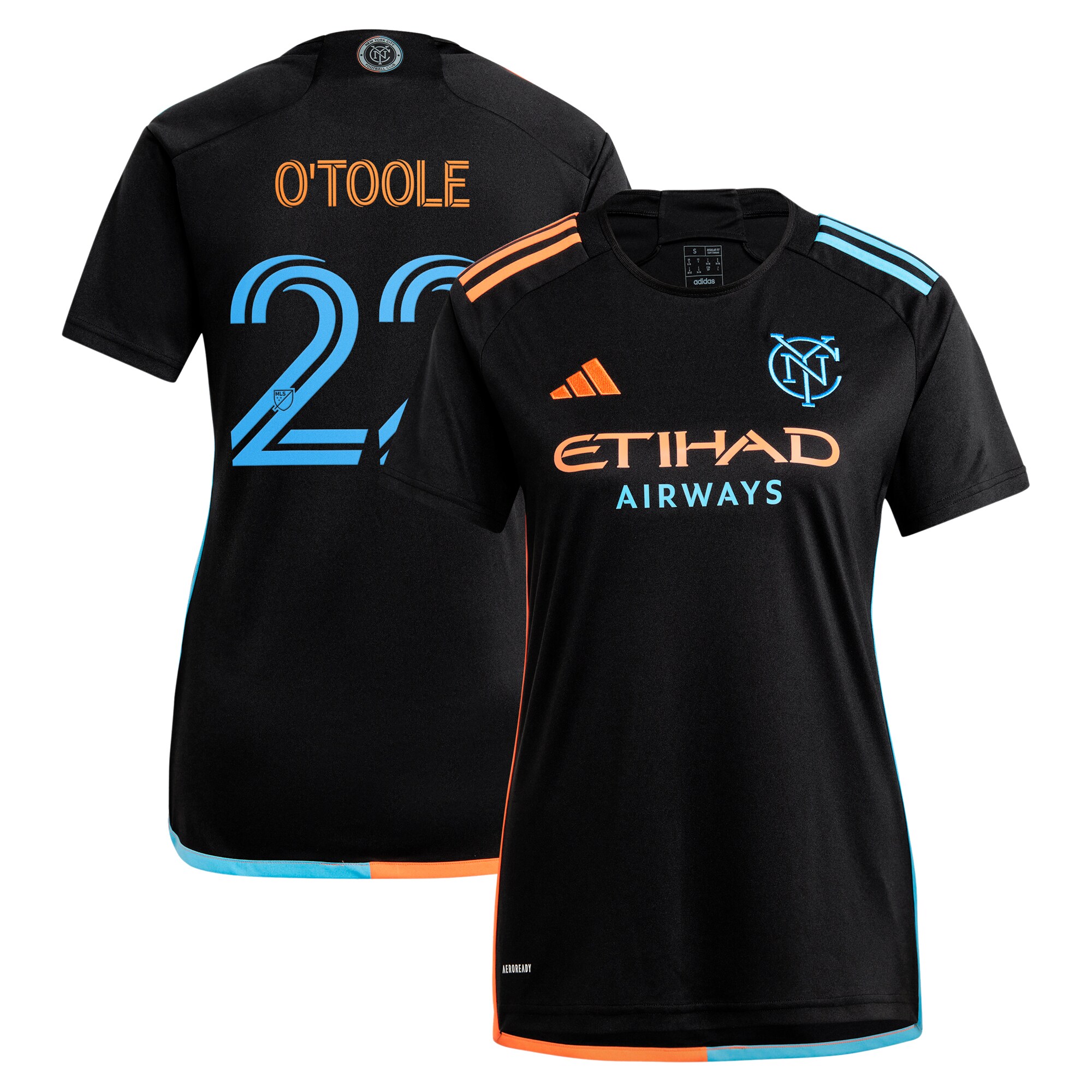 women8217s new york city fc kevin o8217toole adidas black 2024 247 kit replica player jersey | San Jose Earthquakes Hats, Jerseys & MLS Apparel