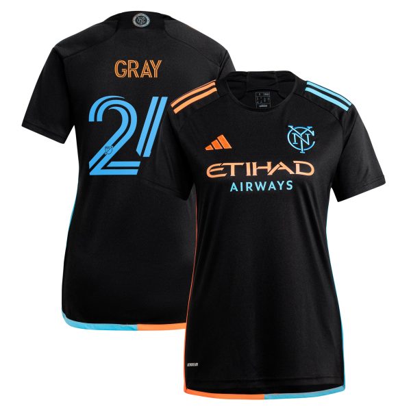 women8217s new york city fc tayvon gray adidas black 2024 247 kit replica player jersey | San Jose Earthquakes Hats, Jerseys & MLS Apparel
