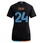 women8217s new york city fc tayvon gray adidas black 2024 247 kit replica player jersey | San Jose Earthquakes Hats, Jerseys & MLS Apparel