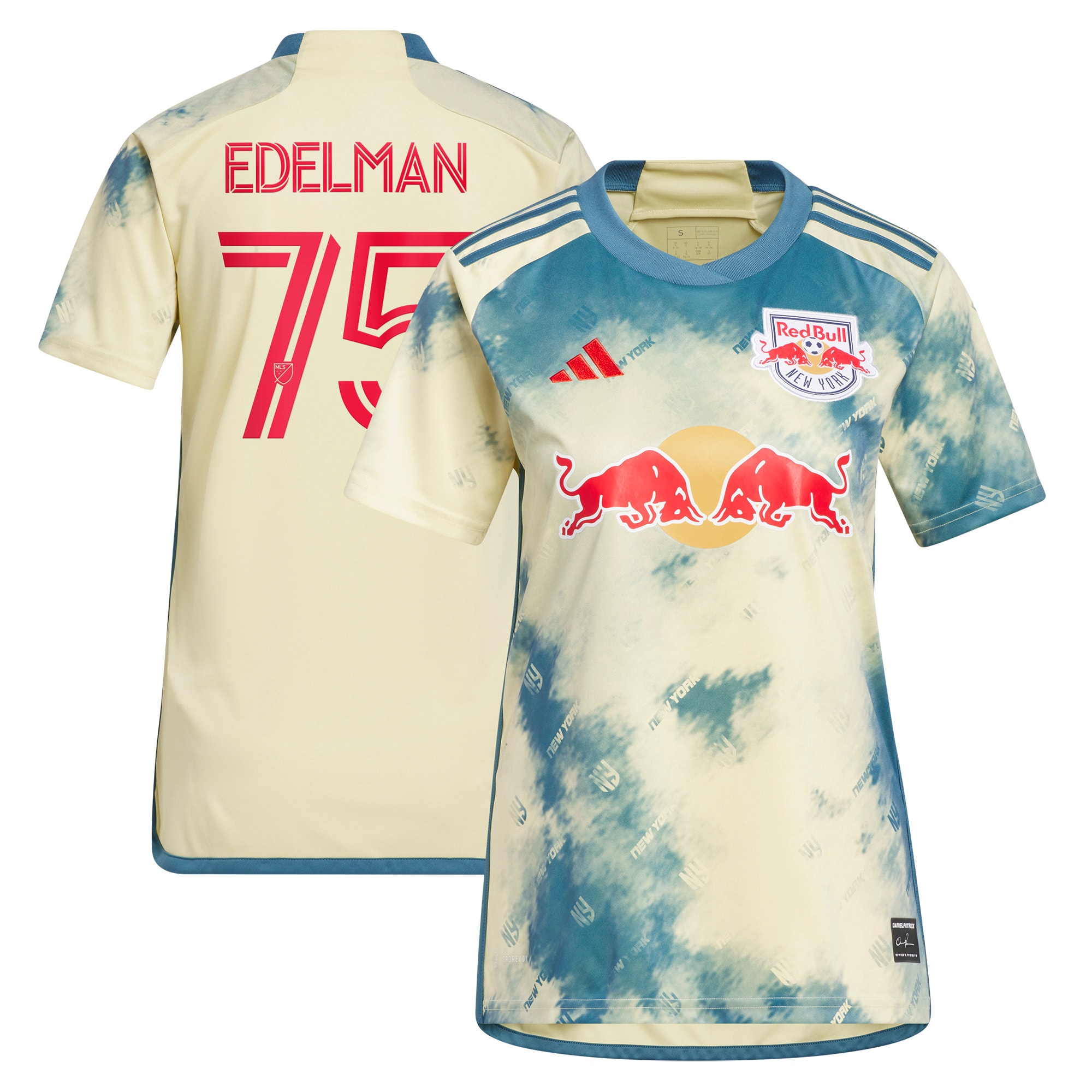 women8217s new york red bulls daniel edelman adidas yellow 2023 daniel patrick kit replica jersey | San Jose Earthquakes Hats, Jerseys & MLS Apparel