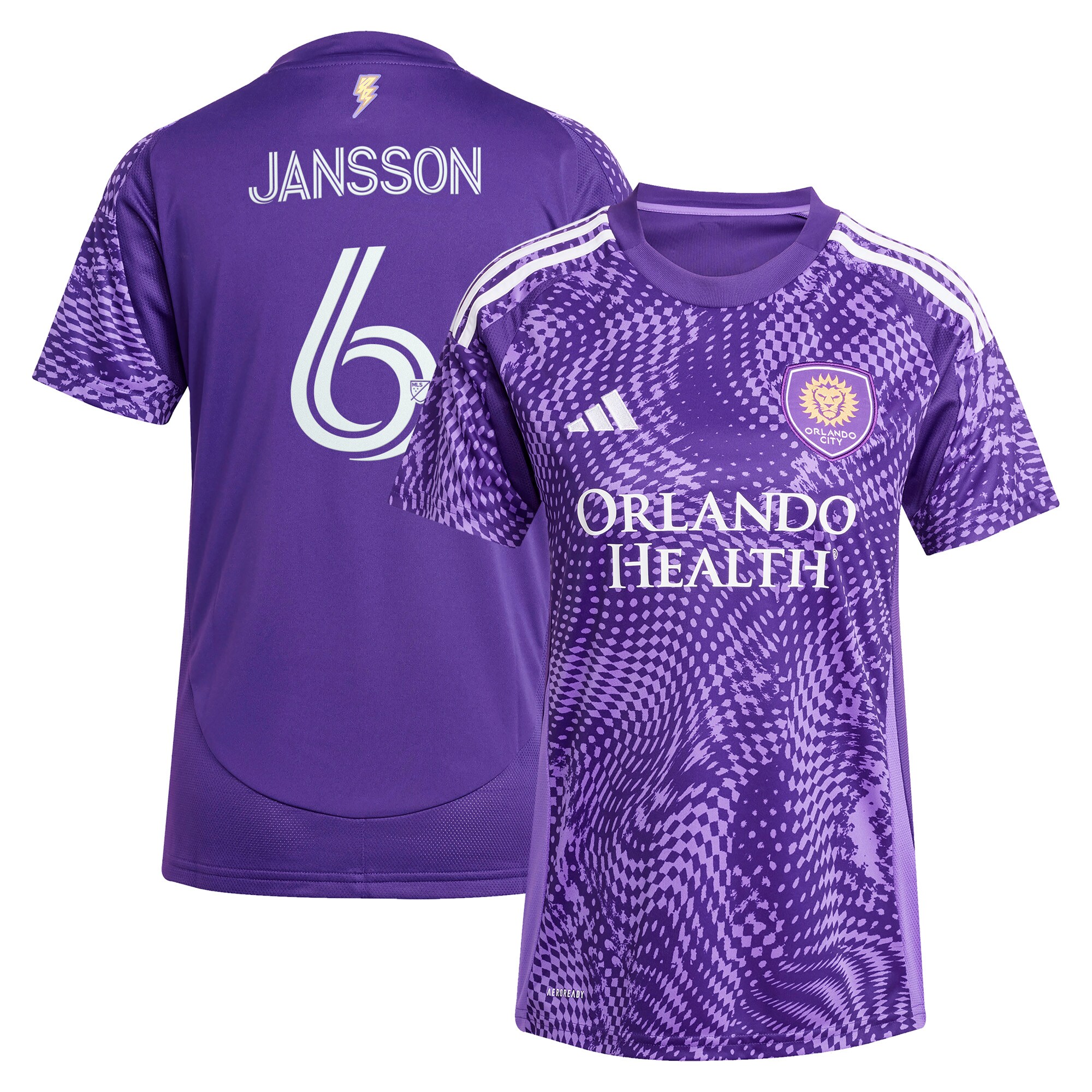 women8217s orlando city sc robin jansson adidas purple 2025 perfect storm replica player jersey | San Jose Earthquakes Hats, Jerseys & MLS Apparel