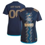 women8217s philadelphia union adidas navy 2024 the xv kit replica custom jersey | San Jose Earthquakes Hats, Jerseys & MLS Apparel