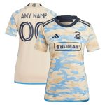 women8217s philadelphia union adidas tan 2023 for philly replica custom jersey | San Jose Earthquakes Hats, Jerseys & MLS Apparel