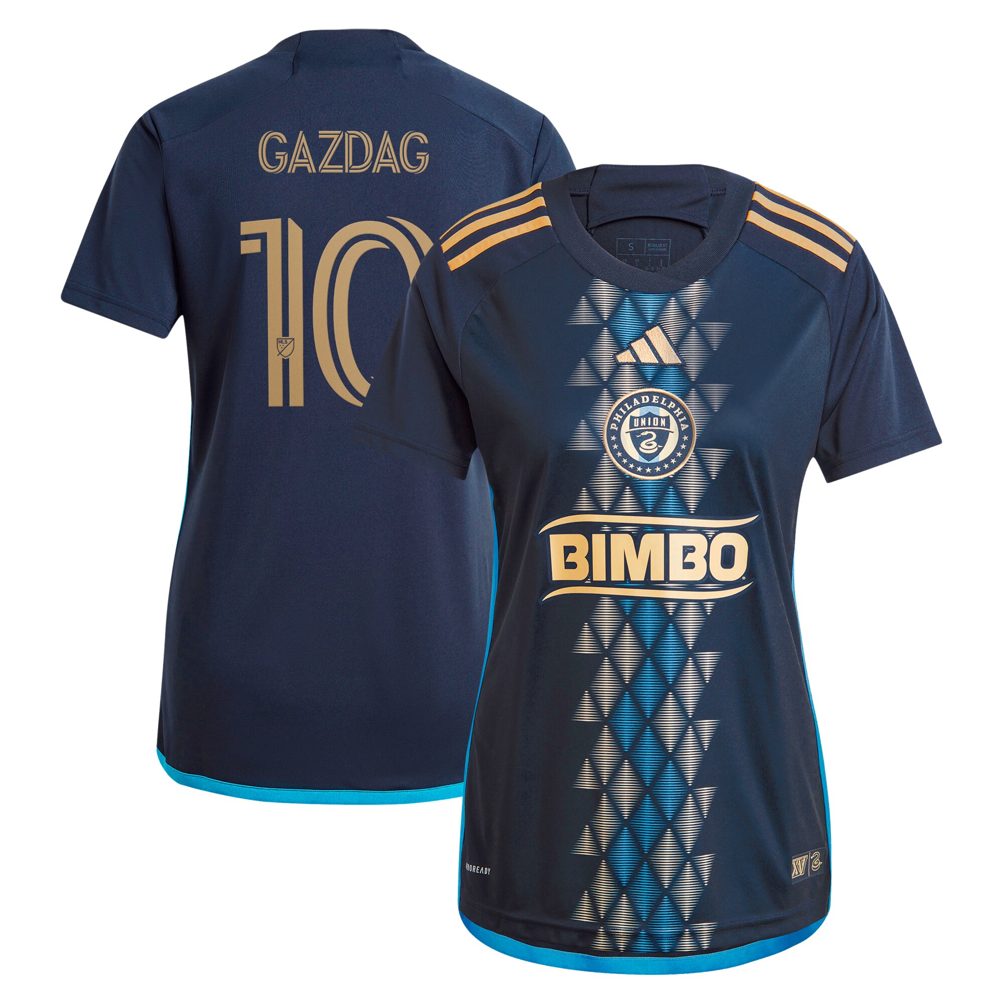 women8217s philadelphia union daniel gazdag adidas navy 2024 the xv kit replica player jersey | San Jose Earthquakes Hats, Jerseys & MLS Apparel