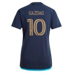 women8217s philadelphia union daniel gazdag adidas navy 2024 the xv kit replica player jersey | San Jose Earthquakes Hats, Jerseys & MLS Apparel