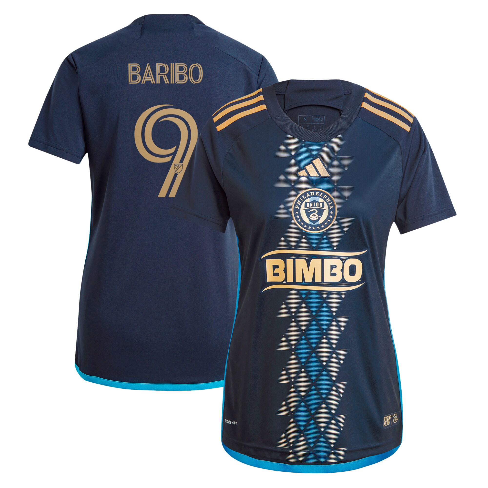 women8217s philadelphia union tai baribo adidas navy 2024 the xv kit replica player jersey | San Jose Earthquakes Hats, Jerseys & MLS Apparel