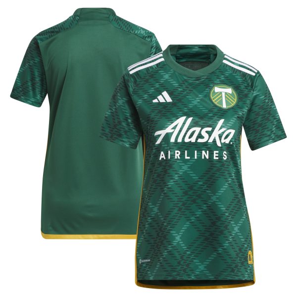 women8217s portland timbers adidas green 2023 portland plaid kit replica jersey | San Jose Earthquakes Hats, Jerseys & MLS Apparel