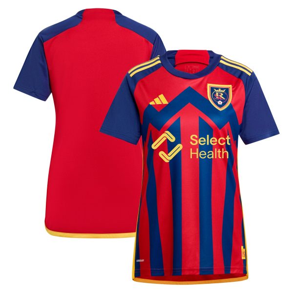 women8217s real salt lake adidas red 2024 peak utah replica jersey | San Jose Earthquakes Hats, Jerseys & MLS Apparel