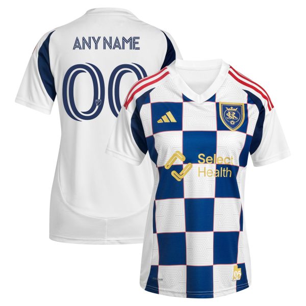 women8217s real salt lake adidas white 2025 grid city replica custom jersey | San Jose Earthquakes Hats, Jerseys & MLS Apparel