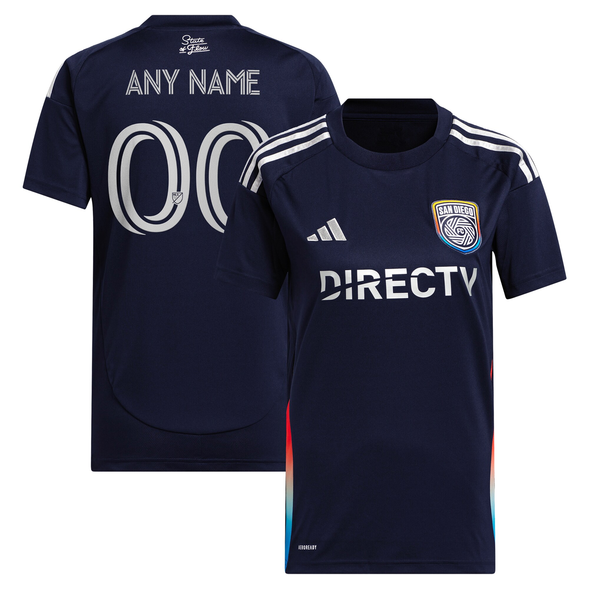 women8217s san diego fc adidas navy 2025 state of flow replica custom jersey | San Jose Earthquakes Hats, Jerseys & MLS Apparel