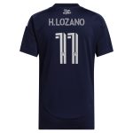 women8217s san diego fc hirving lozano adidas navy 2025 state of flow replica player jersey | San Jose Earthquakes Hats, Jerseys & MLS Apparel