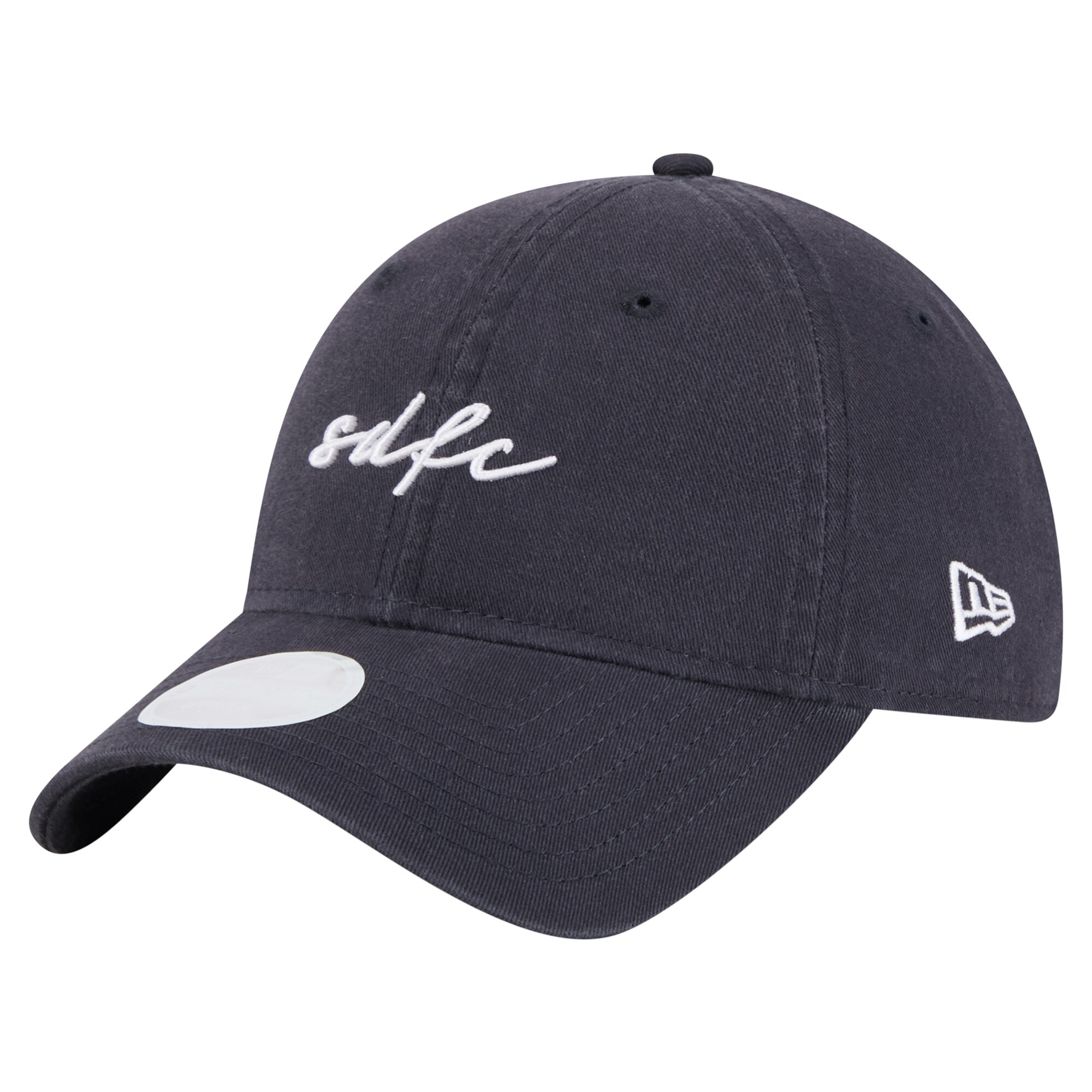 women8217s san diego fc new era navy script 9twenty adjustable hat | San Jose Earthquakes Hats, Jerseys & MLS Apparel