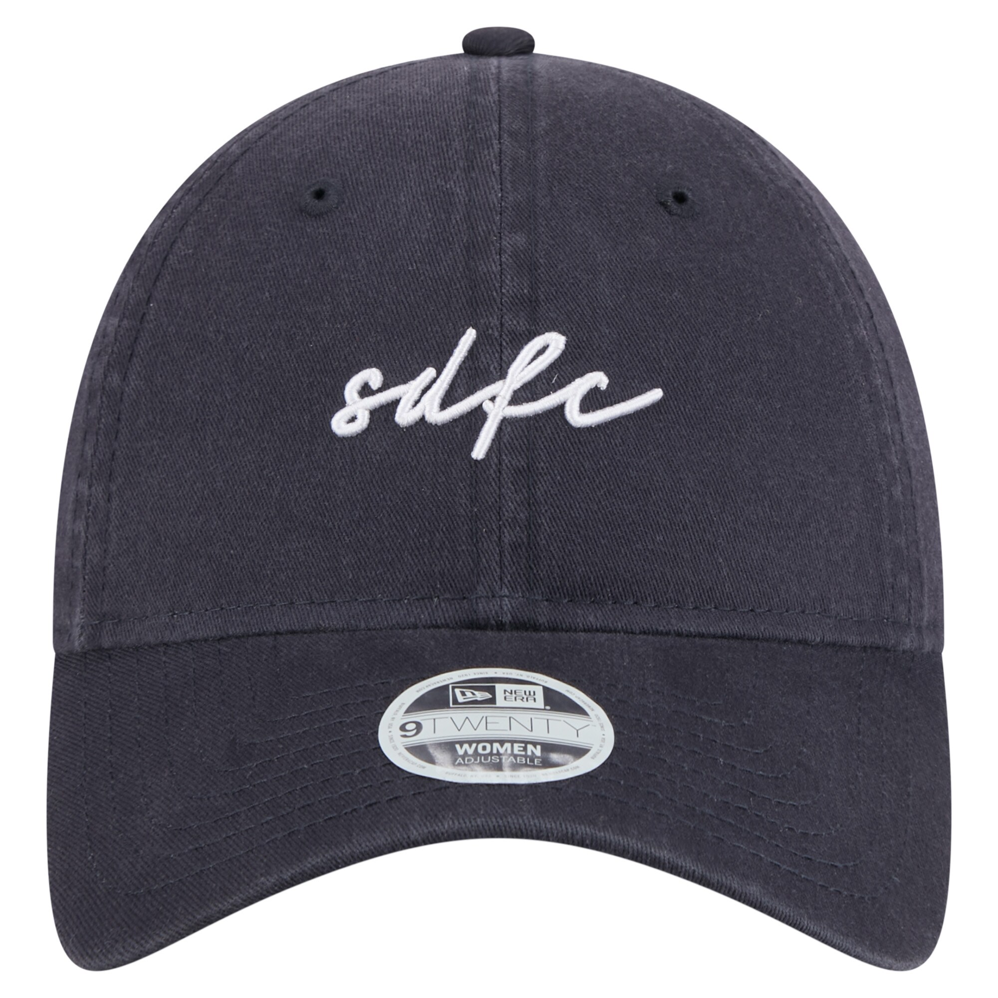 women8217s san diego fc new era navy script 9twenty adjustable hat | San Jose Earthquakes Hats, Jerseys & MLS Apparel