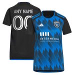 women8217s san jose earthquakes adidas blue 2023 active fault jersey replica custom jersey | San Jose Earthquakes Hats, Jerseys & MLS Apparel