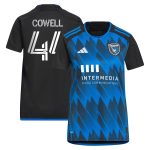 women8217s san jose earthquakes cade cowell adidas blue 2023 active fault jersey replica jersey | San Jose Earthquakes Hats, Jerseys & MLS Apparel