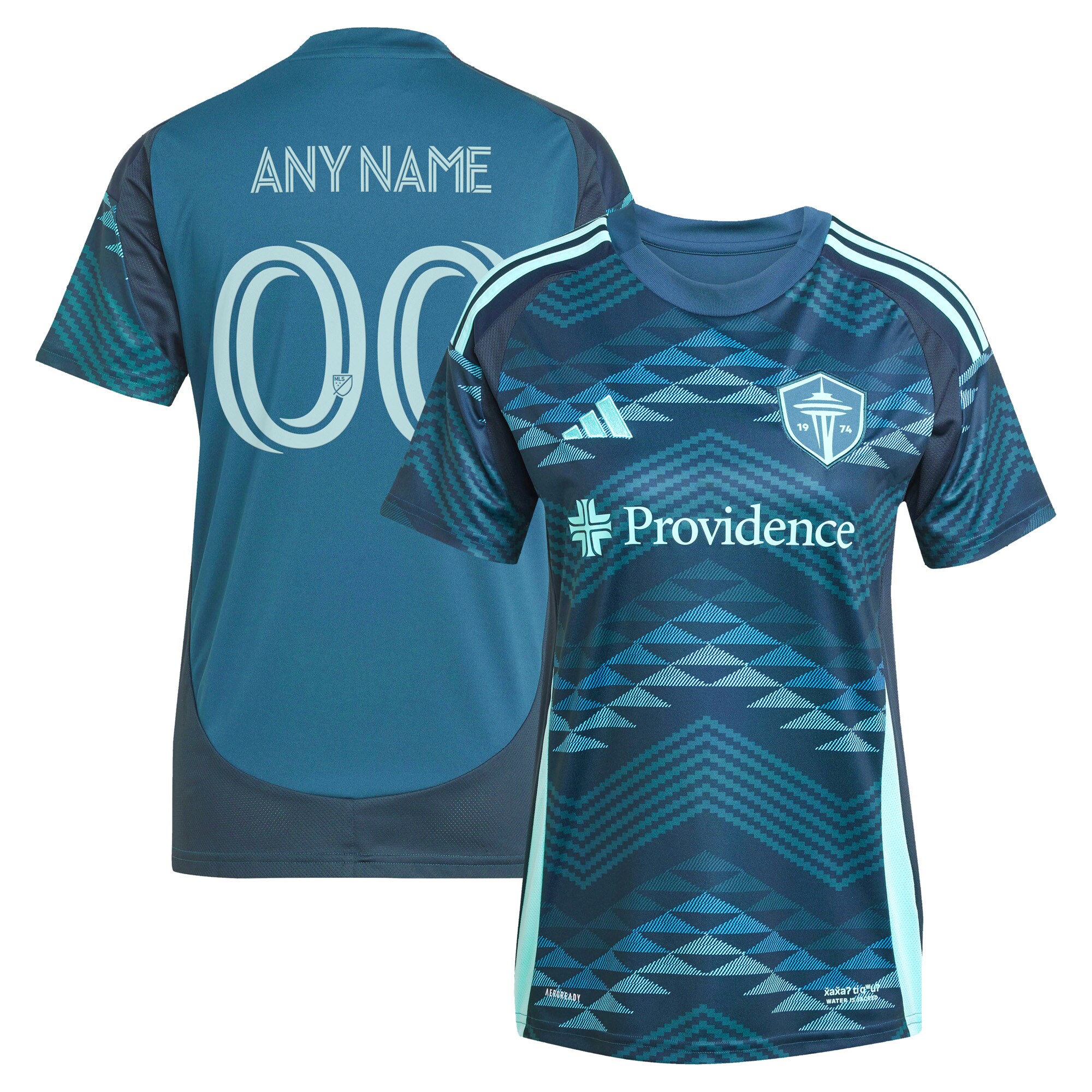 women8217s seattle sounders fc adidas blue 2025 the salish sea kit replica custom jersey | San Jose Earthquakes Hats, Jerseys & MLS Apparel