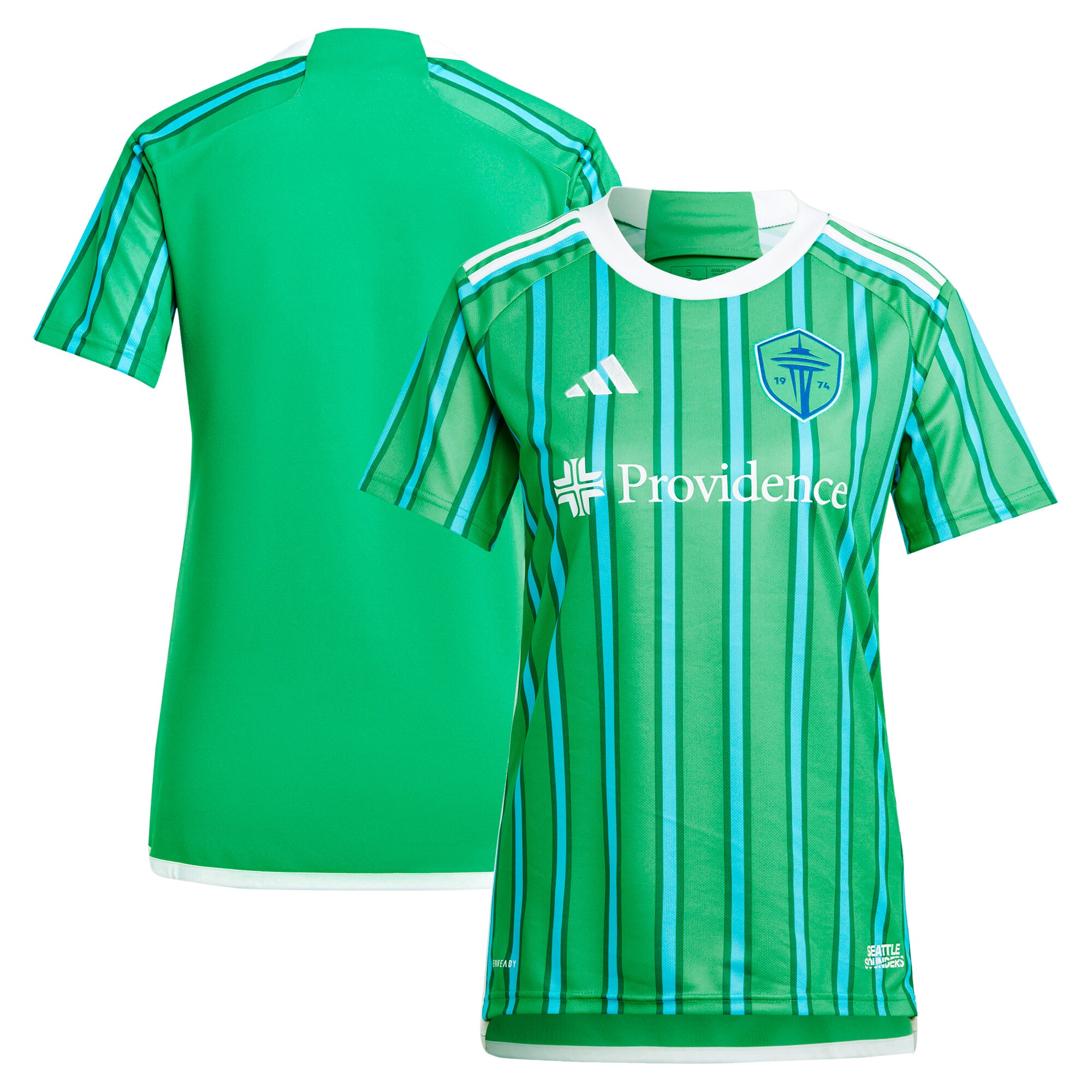 women8217s seattle sounders fc adidas green 2024 the anniversary kit replica jersey | San Jose Earthquakes Hats, Jerseys & MLS Apparel