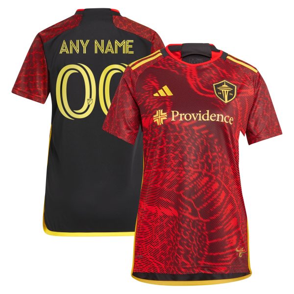 women8217s seattle sounders fc adidas red 2024 the bruce lee kit replica custom jersey | San Jose Earthquakes Hats, Jerseys & MLS Apparel