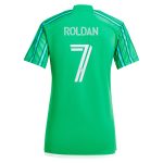 women8217s seattle sounders fc cristian roldan adidas green 2024 the anniversary kit replica player jersey | San Jose Earthquakes Hats, Jerseys & MLS Apparel