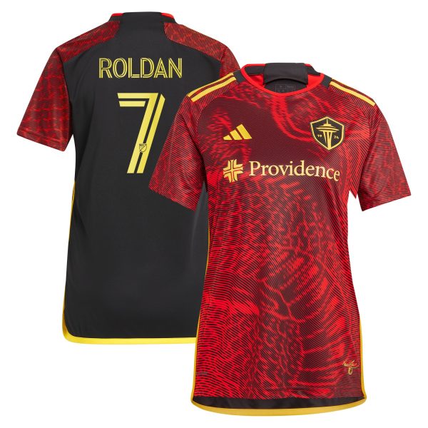 women8217s seattle sounders fc cristian roldan adidas red 2024 the bruce lee kit replica player jersey | San Jose Earthquakes Hats, Jerseys & MLS Apparel