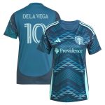 women8217s seattle sounders fc pedro de la vega adidas blue 2025 the salish sea kit replica player jersey | San Jose Earthquakes Hats, Jerseys & MLS Apparel