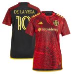 women8217s seattle sounders fc pedro de la vega adidas red 2024 the bruce lee kit replica player jersey | San Jose Earthquakes Hats, Jerseys & MLS Apparel
