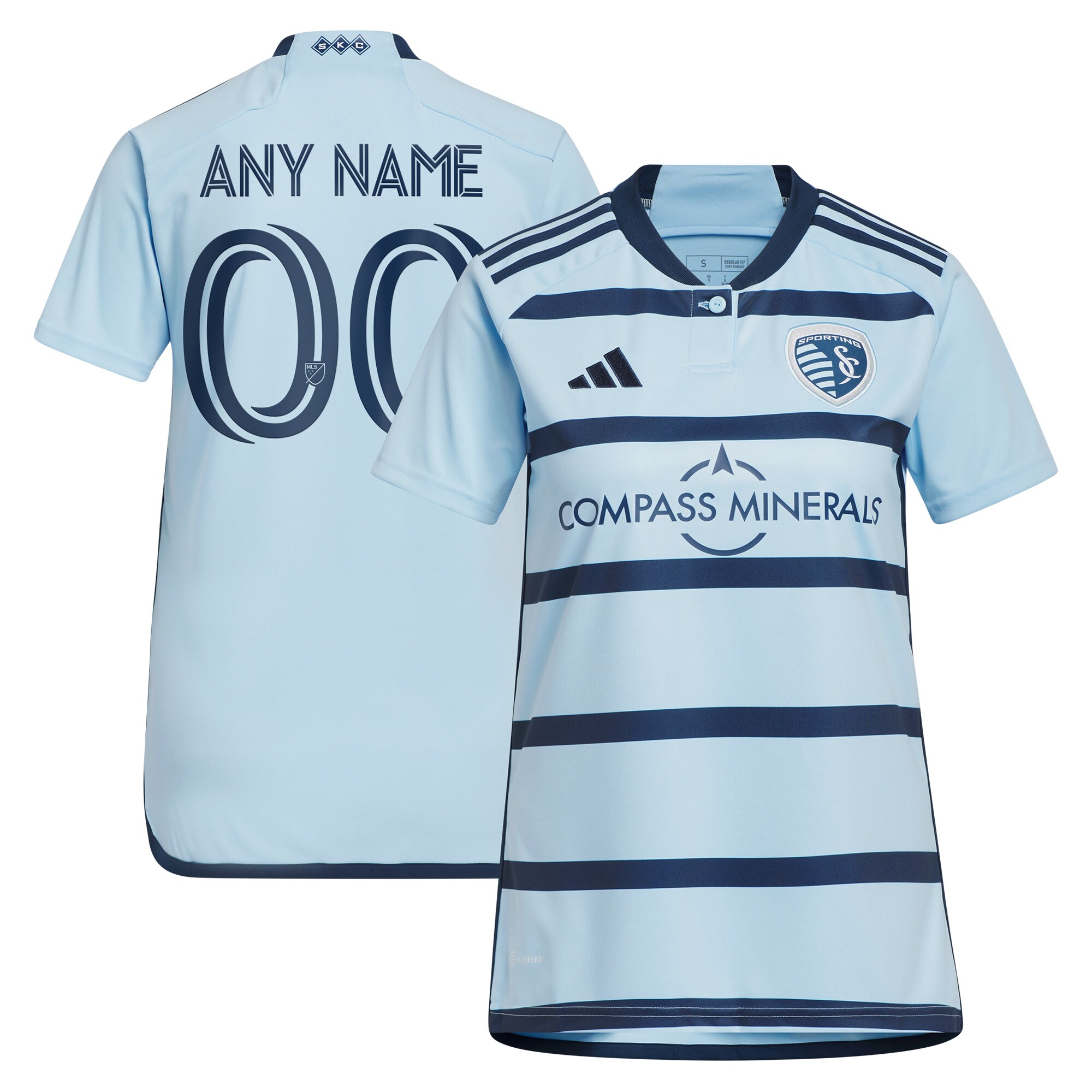 women8217s sporting kansas city adidas light blue 2023 hoops 4.0 replica custom jersey | San Jose Earthquakes Hats, Jerseys & MLS Apparel