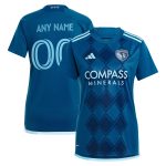 women8217s sporting kansas city adidas navy 2024 diamonds our forever replica custom jersey | San Jose Earthquakes Hats, Jerseys & MLS Apparel
