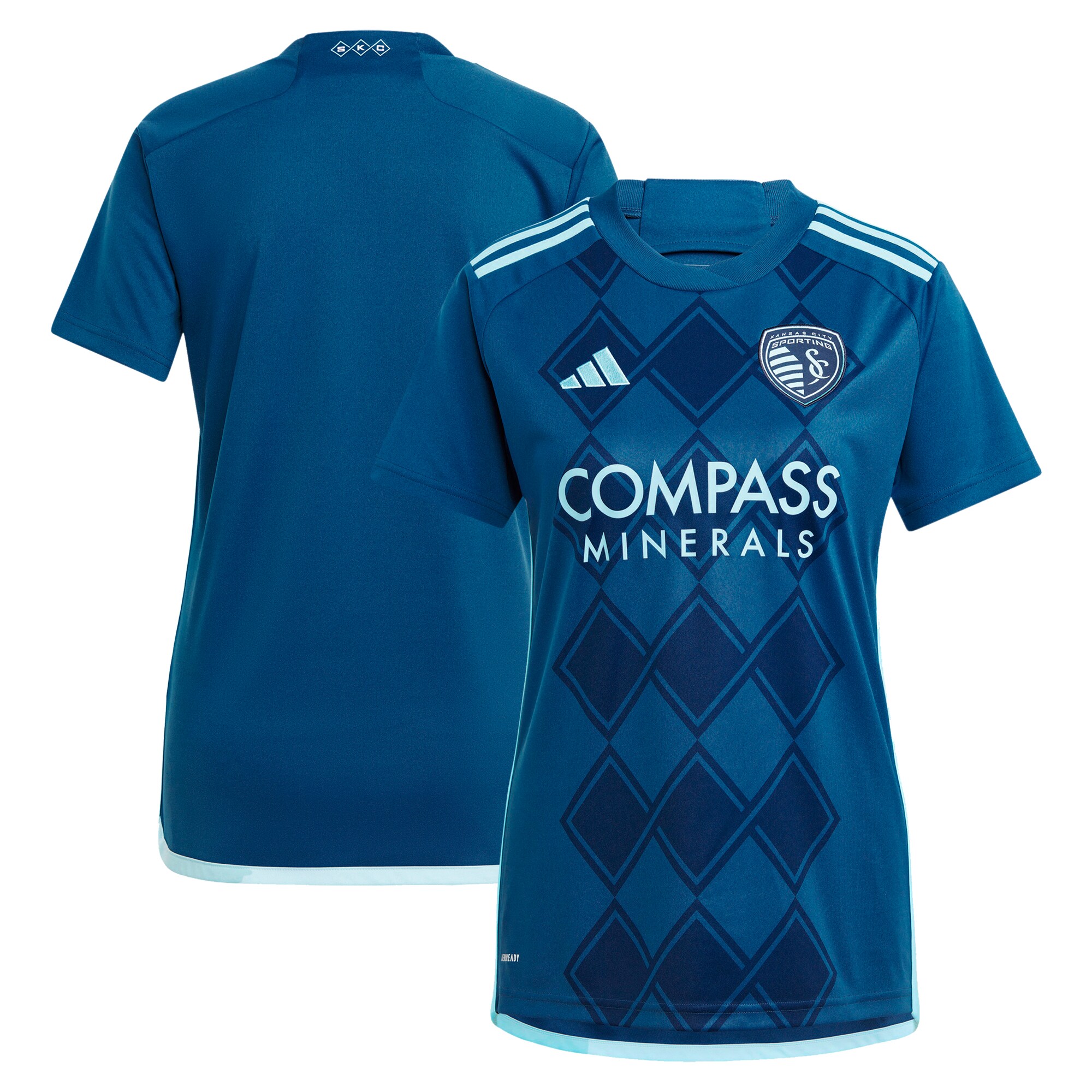 women8217s sporting kansas city adidas navy 2024 diamonds our forever replica jersey | San Jose Earthquakes Hats, Jerseys & MLS Apparel