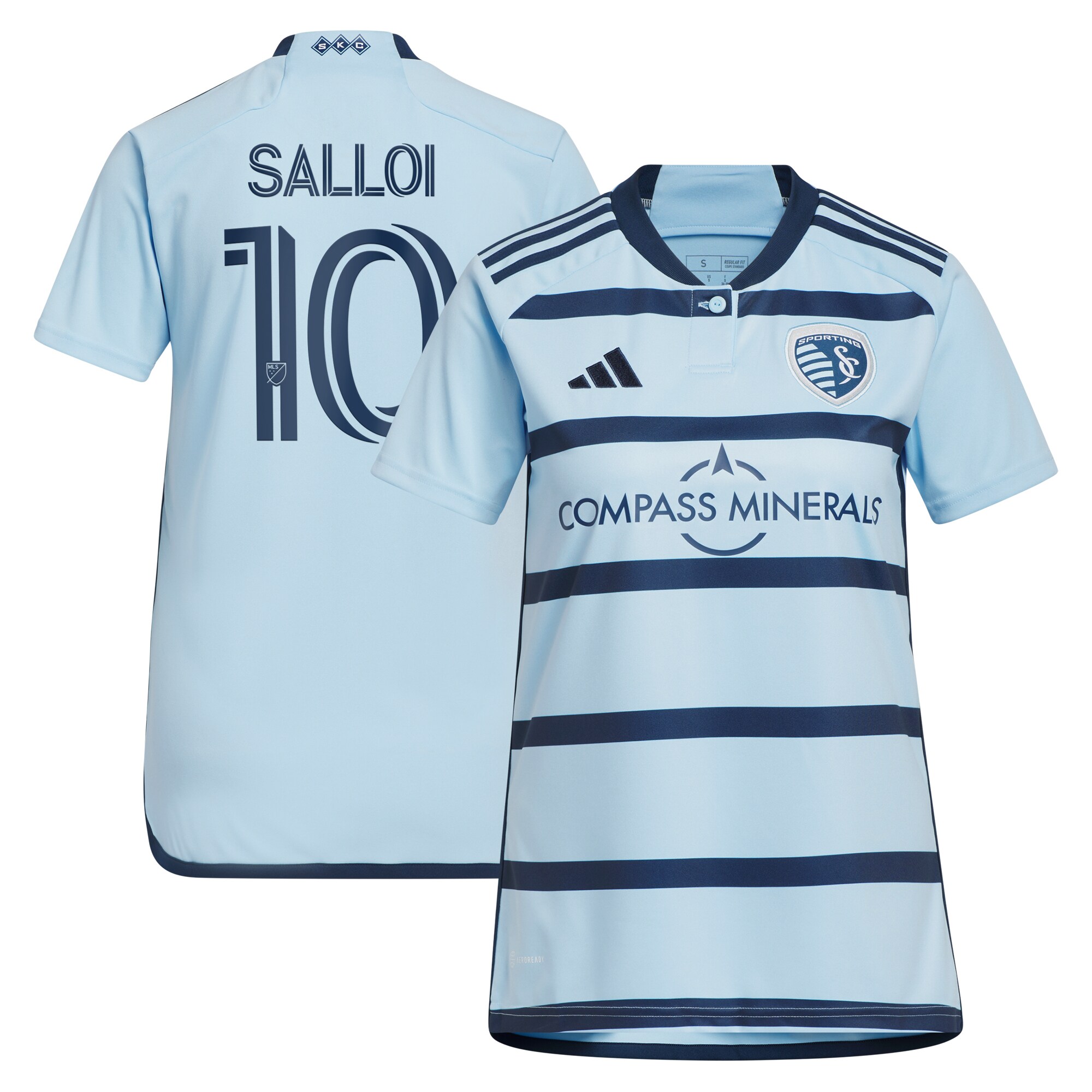 women8217s sporting kansas city daniel salloi adidas light blue 2024 hoops 4.0 replica player jersey | San Jose Earthquakes Hats, Jerseys & MLS Apparel