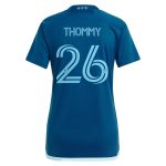 women8217s sporting kansas city erik thommy adidas navy 2024 diamonds our forever replica player jersey | San Jose Earthquakes Hats, Jerseys & MLS Apparel