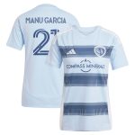 women8217s sporting kansas city manu garcia adidas light blue 2025 one kc replica player jersey | San Jose Earthquakes Hats, Jerseys & MLS Apparel
