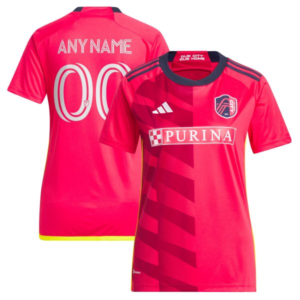 women8217s st. louis city sc adidas red 2023 city kit replica custom jersey | San Jose Earthquakes Hats, Jerseys & MLS Apparel