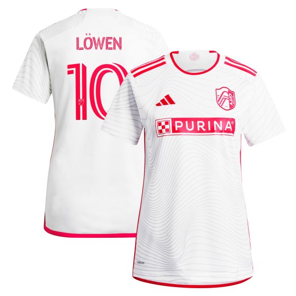 women8217s st. louis city sc eduard löwen adidas white 2024 the confluence kit replica player jersey | San Jose Earthquakes Hats, Jerseys & MLS Apparel