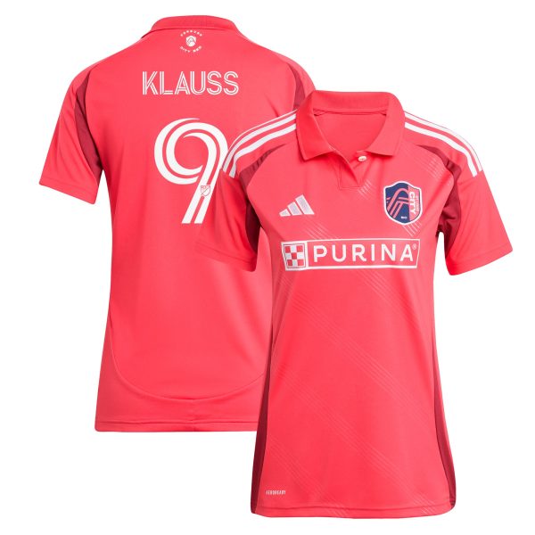 women8217s st. louis city sc joão klauss adidas red 2025 forever city red replica player jersey | San Jose Earthquakes Hats, Jerseys & MLS Apparel