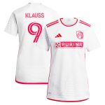 women8217s st. louis city sc joão klauss adidas white 2024 the confluence kit replica player jersey | San Jose Earthquakes Hats, Jerseys & MLS Apparel