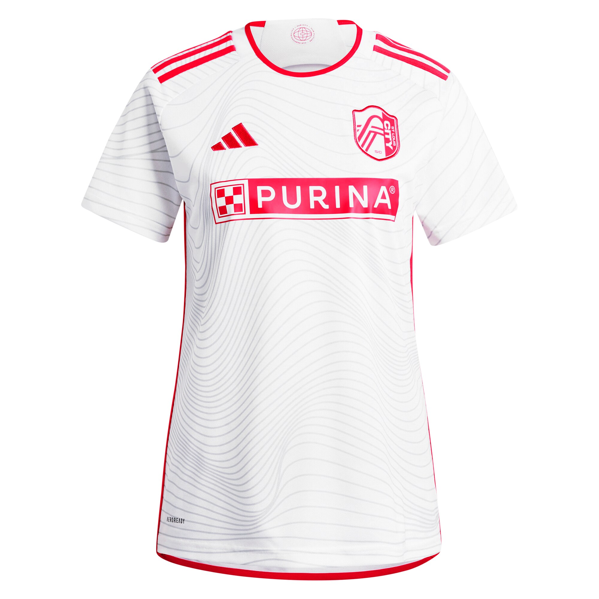 women8217s st. louis city sc joão klauss adidas white 2024 the confluence kit replica player jersey | San Jose Earthquakes Hats, Jerseys & MLS Apparel