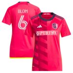women8217s st. louis city sc njabulo blom adidas red 2023 city kit replica jersey | San Jose Earthquakes Hats, Jerseys & MLS Apparel