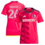 women8217s st. louis city sc tim parker adidas red 2023 city kit replica jersey | San Jose Earthquakes Hats, Jerseys & MLS Apparel
