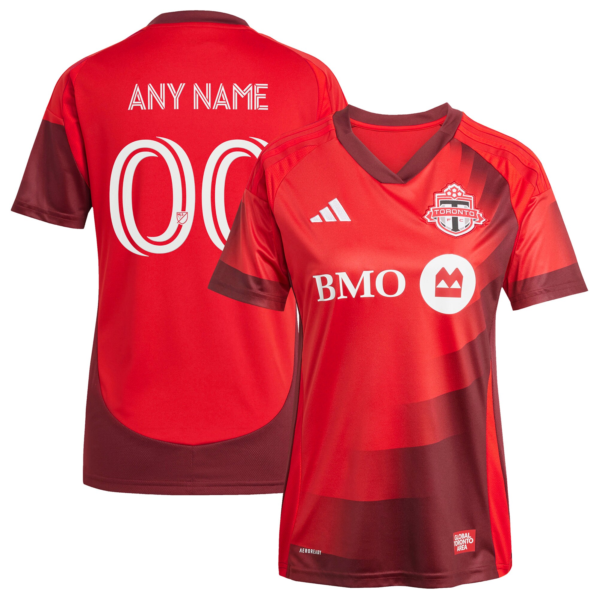 women8217s toronto fc adidas red 2025 club kit replica custom jersey | San Jose Earthquakes Hats, Jerseys & MLS Apparel