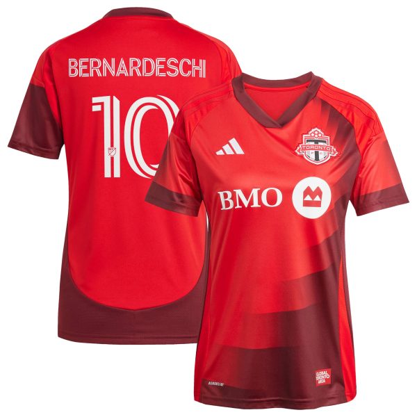 women8217s toronto fc federico bernardeschi adidas red 2025 club kit replica player jersey | San Jose Earthquakes Hats, Jerseys & MLS Apparel
