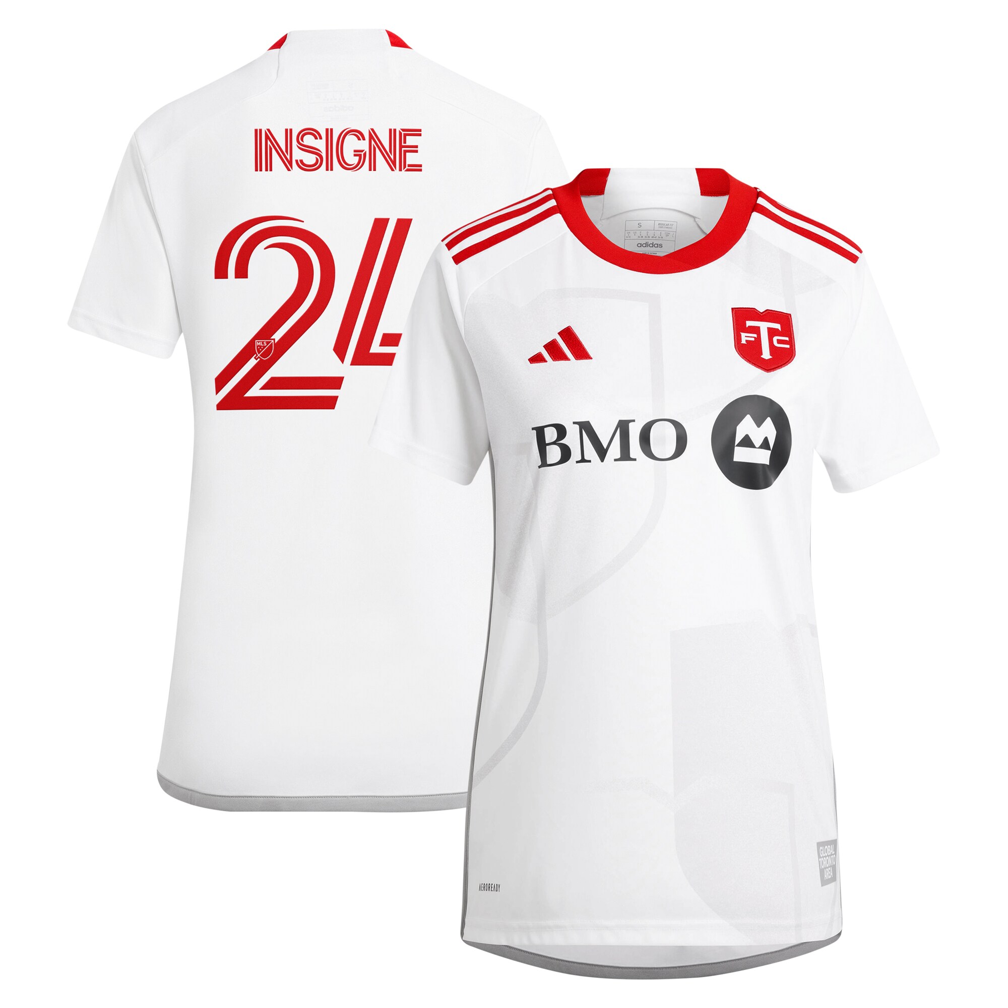 women8217s toronto fc lorenzo insigne adidas white 2024 gta kit replica player jersey | San Jose Earthquakes Hats, Jerseys & MLS Apparel