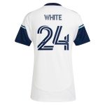 women8217s vancouver whitecaps fc brian white adidas white 2025 the peak replica player jersey | San Jose Earthquakes Hats, Jerseys & MLS Apparel