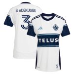 women8217s vancouver whitecaps fc samuel adekugbe adidas white 2025 the peak replica player jersey | San Jose Earthquakes Hats, Jerseys & MLS Apparel
