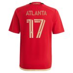 youth atlanta united fc adidas black 2023 the 17s8217 kit replica jersey | San Jose Earthquakes Hats, Jerseys & MLS Apparel