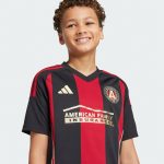 youth atlanta united fc adidas black 2025 the connector replica jersey | San Jose Earthquakes Hats, Jerseys & MLS Apparel
