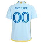youth atlanta united fc adidas light blue 2024 the resurgens kit replica custom jersey | San Jose Earthquakes Hats, Jerseys & MLS Apparel
